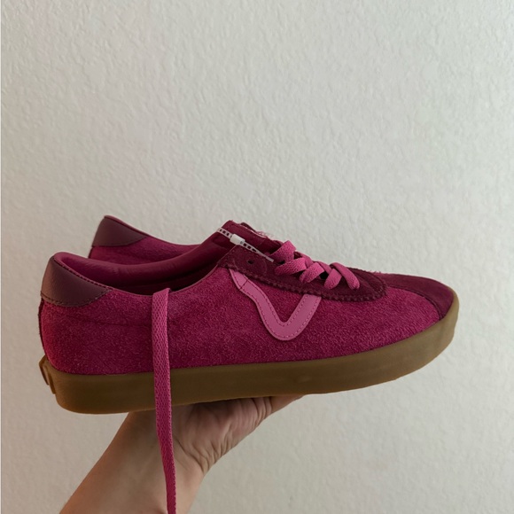 Vans Women's Pink Sneakers - Picture 2 of 3